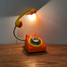 Load image into Gallery viewer, Dopamine Home Decor, Orange & Yellow Desk Lamp.