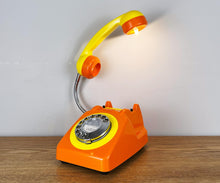 Load image into Gallery viewer, Dopamine Home Decor, Orange & Yellow Desk Lamp.