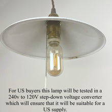 Load image into Gallery viewer, Vintage White Pendant Ceiling Light