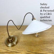 Load image into Gallery viewer, Vintage White Pendant Ceiling Light
