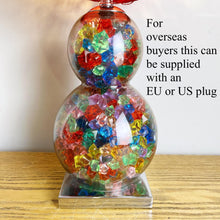 Load image into Gallery viewer, Vintage Glass Multicoloured Bubble Lamp