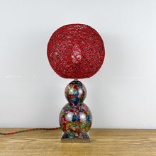 Load image into Gallery viewer, Vintage Glass Multicoloured Bubble Lamp