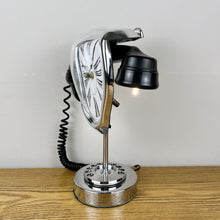 Load image into Gallery viewer, Surreal Melting Clock Telephone Lamp