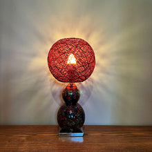 Load image into Gallery viewer, Vintage Glass Multicoloured Bubble Lamp