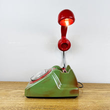 Load image into Gallery viewer, ManCave Lamp, Retro Telephone Desk Lamp