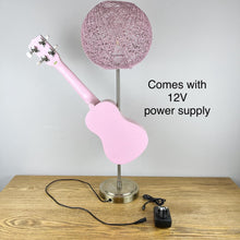 Load image into Gallery viewer, Pink Ukulele Lamp