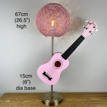 Load image into Gallery viewer, Pink Ukulele Lamp