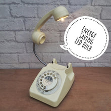 Load image into Gallery viewer, Retro Telephone Lamp Cream