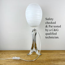 Load image into Gallery viewer, Vintage Glass Lamp