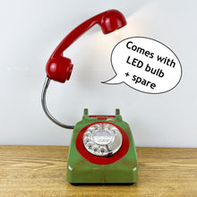 Load image into Gallery viewer, ManCave Lamp, Retro Telephone Desk Lamp