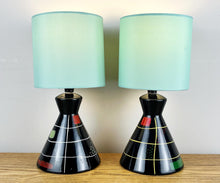 Load image into Gallery viewer, Mid Century Ceramic Atomic Lamp.