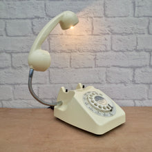 Load image into Gallery viewer, Retro Telephone Lamp Cream