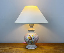 Load image into Gallery viewer, Vintage Pink Ceramic Lamp