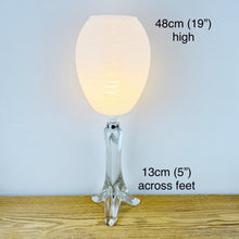 Load image into Gallery viewer, Vintage Glass Lamp