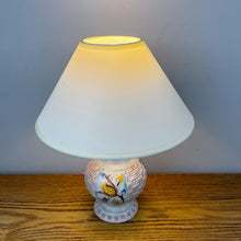 Load image into Gallery viewer, Vintage Pink Ceramic Lamp
