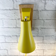 Load image into Gallery viewer, Mid Century Yellow Pair of Wall Lights.