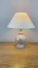 Load and play video in Gallery viewer, Vintage Pink Ceramic Lamp