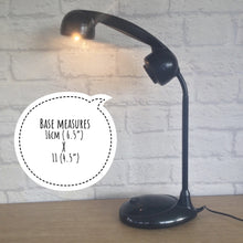 Load image into Gallery viewer, Unique Desk Lamp, Unique Lamp, Desk Light, Home Office Lamp, Desk Decor, Unique Gifts, Quirky Gift, Quirky Home Decor, Geek Gifts
