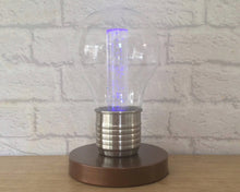 Load image into Gallery viewer, Quirky Light, Quirky Lamp, Funky Light, Quirky Gift, Light Bulb, Quirky Home Decor, Unique Lamp, Colour Change Lamp, Upcycled Lighting