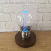 Load image into Gallery viewer, Quirky Light, Quirky Lamp, Funky Light, Quirky Gift, Light Bulb, Quirky Home Decor, Unique Lamp, Colour Change Lamp, Upcycled Lighting