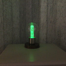 Load image into Gallery viewer, Quirky Light, Quirky Lamp, Funky Light, Quirky Gift, Light Bulb, Quirky Home Decor, Unique Lamp, Colour Change Lamp, Upcycled Lighting