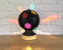 Load image into Gallery viewer, Steampunk Home Decor, Steampunk Lamp, Steampunk Gift, Home Gift, Quirky Home Decor, Quirky Lamp, Coloured Lights, Unique Lamp, Cogs & Gears