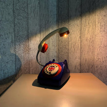Load image into Gallery viewer, Union Jack, Union Jack Gifts, Retro Lamp, Union Jack Decor, Quirky Lamp, Patriotic Gift, Retro Decor, Telephone Lamp, British Jubilee Gift