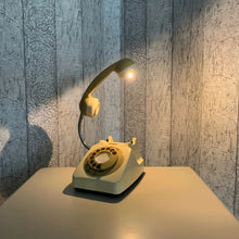 Load image into Gallery viewer, Nostalgic Decor, Retro Lamp, Nostalgic Gift, Fun Decor, Retro Home Decor, Quirky Home Decor, Mid Century Lamp, Retro Lighting, Bedside Lamp