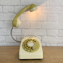 Load image into Gallery viewer, Nostalgic Decor, Retro Lamp, Nostalgic Gift, Fun Decor, Retro Home Decor, Quirky Home Decor, Mid Century Lamp, Retro Lighting, Bedside Lamp