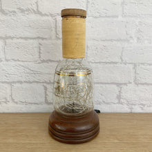 Load image into Gallery viewer, Vintage Bar Decor, Home Bar Light, Nostalgic Decor, Vintage Bar Gift, Vintage Bar Lamp, Retro Decor, Quirky Decor, Retro Gift, Whisky Bottle
