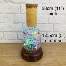 Load image into Gallery viewer, Vintage Bar Decor, Home Bar Light, Nostalgic Decor, Vintage Bar Gift, Vintage Bar Lamp, Retro Decor, Quirky Decor, Retro Gift, Whisky Bottle