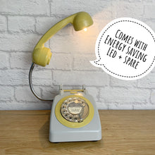 Load image into Gallery viewer, Retro Light, Mid Century Light, Desk Light, Retro Decor, Retro Lamp, Desk Lamp, Retro Gifts, Quirky Gifts, Home Office Lamp, Working At Home