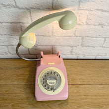 Load image into Gallery viewer, Lamp Pink, Pink Desk Lamp, Pink Office Decor, Pink Bedside Lamp, Home Office Decor, Quirky Gifts, Retro Lamp, Working From Home, Girly Gift