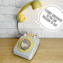 Load image into Gallery viewer, Retro Light, Mid Century Light, Desk Light, Retro Decor, Retro Lamp, Desk Lamp, Retro Gifts, Quirky Gifts, Home Office Lamp, Working At Home