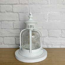 Load image into Gallery viewer, White Metal Lantern