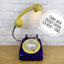 Load image into Gallery viewer, Home Office Decor, Desk Lamp, Home Office Lamp, Retro Lamp, Home Office Gifts, Vintage Decor, Retro Home Decor, Quirky Gifts, Mid Century