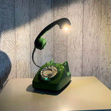 Load image into Gallery viewer, Retro Telephone Lamp Green