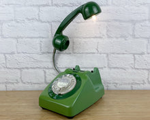 Load image into Gallery viewer, Retro Telephone Lamp Green