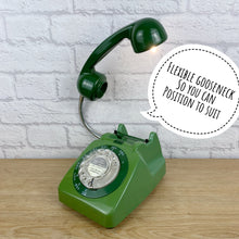 Load image into Gallery viewer, Retro Telephone Lamp Green
