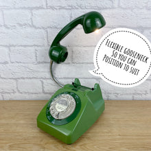 Load image into Gallery viewer, Retro Telephone Lamp Green