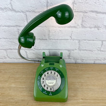 Load image into Gallery viewer, Retro Telephone Lamp Green