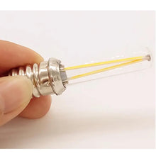 Load image into Gallery viewer, 2 x E14 LED Filament 2W 12V Bulb, Warm White Light Bulb, Edison Screw Bulb, Low Voltage Lighting.
