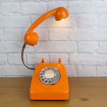 Load image into Gallery viewer, Orange Light, Orange Desk Lamp, Orange Retro Decor, Retro Light, Quirky Gifts, Gifts For Couple, Retro Lamp, Desk Lamp, Quirky Home Decor