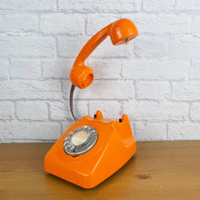 Load image into Gallery viewer, Orange Light, Orange Desk Lamp, Orange Retro Decor, Retro Light, Quirky Gifts, Gifts For Couple, Retro Lamp, Desk Lamp, Quirky Home Decor