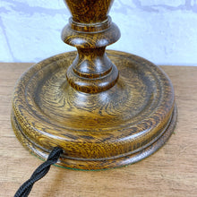 Load image into Gallery viewer, Vintage Wooden Lamp Base.
