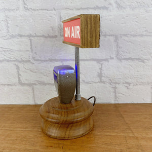Vintage Audio HiFi Gift, Microphone Lamp