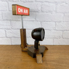 Load image into Gallery viewer, Music Lover Gift, Vintage Microphone Lamp