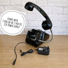 Load image into Gallery viewer, Home Working Gift, Black Desk Lamp
