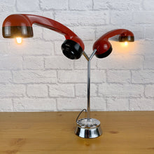 Load image into Gallery viewer, Retro Telephone Twin Handset Lamp
