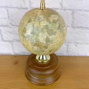 Globe Lamp, Gift For Explorers.